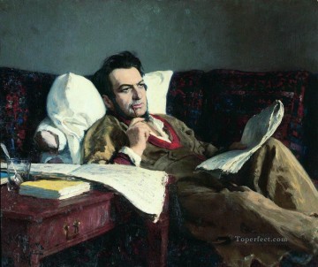retrato del compositor mikhail glinka 1887 Ilya Repin Pinturas al óleo